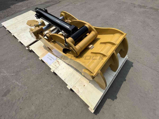 Bedrock Attachments Pin-On Thumb | Model ET110-PO3T54 | Width 43.3" | Pin Size 110mm | 3 Teeth | Machine Size 45-50 Ton | For Excavators