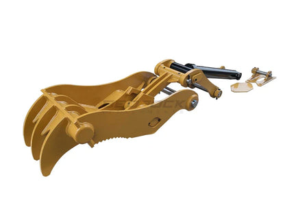 Bedrock Attachments Pin-On Thumb | Model ET70-PO3T30 | Width 29.53" | Pin Size 70mm | 3 Teeth | Machine Size 15-18 Ton | For Excavators