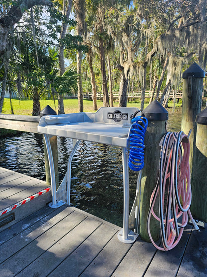 Killer Dock Upscale 3 1/2 Fish Cleaning Station | Width 48" | 316 Stainless Steel