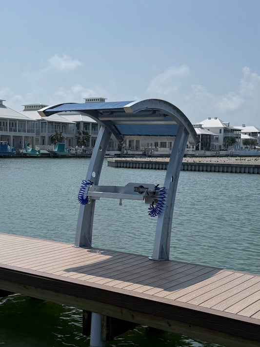 Killer Dock Fish Cleaning Station | Model Slam 3 ½ | Width 42" | Wind Rated 150 MPH | For Dock & Seawall Installation