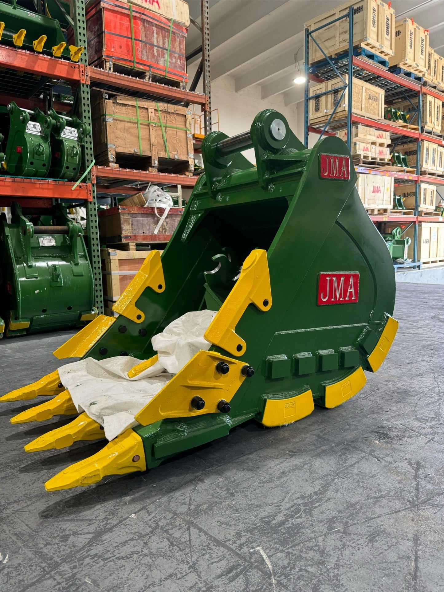 JMA Attachments Severe Duty Bucket | Bucket Width 30", 36", 42", 48", 54" & 66" Inches | For 16 – 25 Tons Excavators