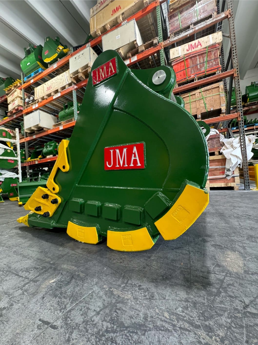 JMA Attachments Severe Duty Bucket | Bucket Width 30", 36", 42", 48", 54" & 66" Inches | For 16 – 25 Tons Excavators