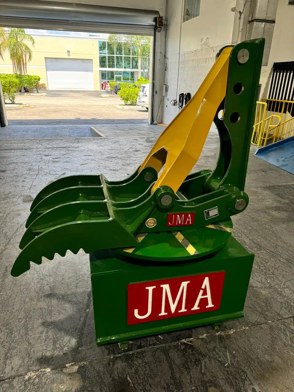 JMA Attachments Mechanical Thumb | Overall Width 30" inches | Overall Length 54" inches | For 16 – 25 Tons Excavators