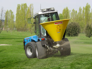 Befco | Turbo-Hop Pendulum Spreader | Model 301 Series | 9–12.8 cu. ft. Capacity | 17′–47′ Spread Width | Horsepower 20 To 60 HP | For Tractors