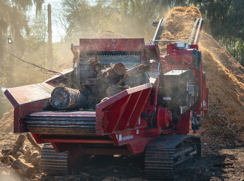 2025 Bandit Horizontal Grinder | Model HM-6420 | Width 11' 3" inches | Engine Horsepower 1,200 HP | Standard Impact Detection System