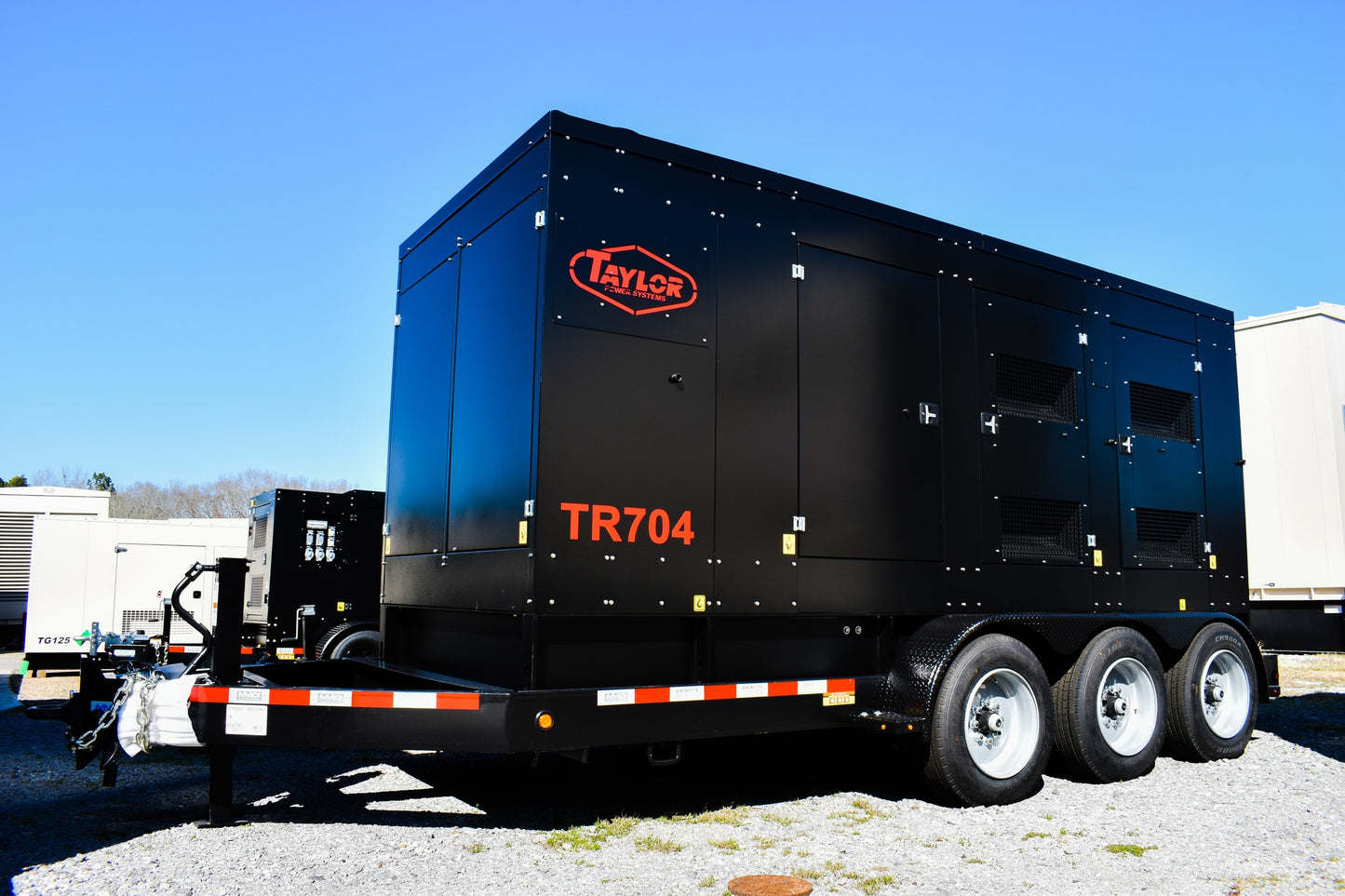 Taylor Power System Trailer Mounted Mobile Generator | Model TM-704 | Horsepower 891 HP | Standby Power 560kW (700kVA)