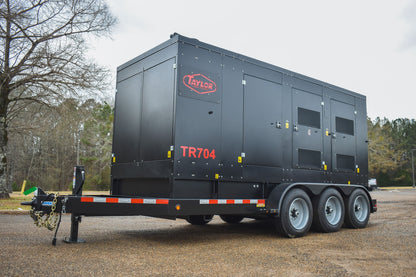 Taylor Power System Trailer Mounted Mobile Generator | Model TM-704 | Horsepower 891 HP | Standby Power 560kW (700kVA)