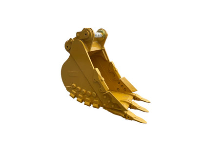 Bedrock Attachments Heavy-Duty Bucket & Adjuster GP | Model EB324CBHD | Width 30-Inch | Capacity 0.70 CU M | Machine Size 24-30 Tons | For Excavators