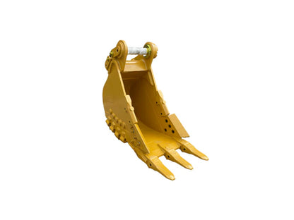 Bedrock Attachments Heavy-Duty Bucket & Adjuster GP | Width 30-Inch | Capacity 0.73 CU M | Machine Size 30-40 Tons | For Excavators CAT 336