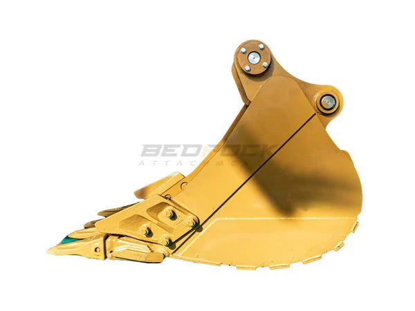 Bedrock Attachments Severe Rock Bucket | Width 30" | Capacity 0.49 CU M | Machine Size 14-18 Tons | For Excavators CAT 316E/F