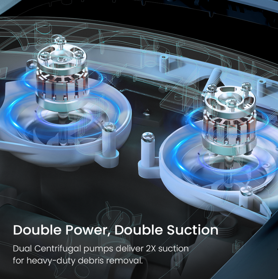 Chasing Cleaner Hydro 4 SE Corded Robotic Pool Cleaner | Pool Size 1,614 Sq.ft | Flow Rate 320 L/min