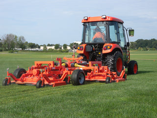 Befco | Pull-Type Gang Grooming Mower | Model Cyclone Flex Series| Width 12′ To 17′ | Horsepower 25 To 80 HP | For Tractors