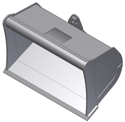 TAG Ditch Bucket | Compact Quick Coupler 1.25" T-Pin | 30"–36" Width | 0.15–0.181 yd³ | 180–200 lbs | 1–3 Ton | For Excavators