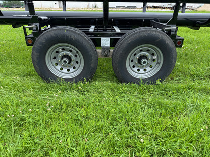 Global Equipment Apache Hay Hauler Inline Bale Trailers | Rail Length 25′, 32′, 36′ & 42′ | Bumper Pull & Gooseneck | For Hay Transport