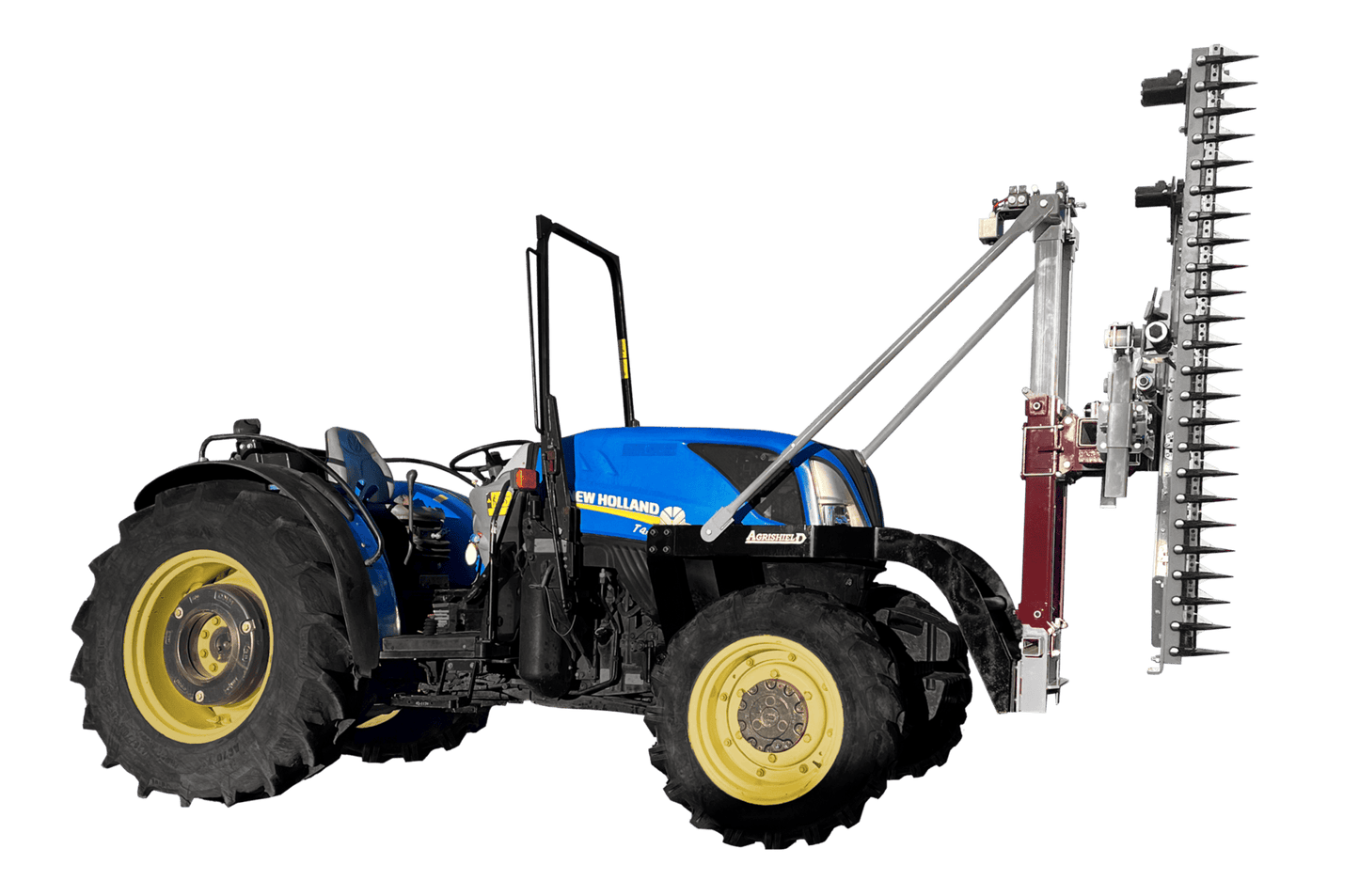 AGRISHIELD 3200 SERIES + SKIRT ELEMENT |  MULTI-PURPOSE TRIPLE SICKLE BAR TRIMMER | FOR  TRACTOR