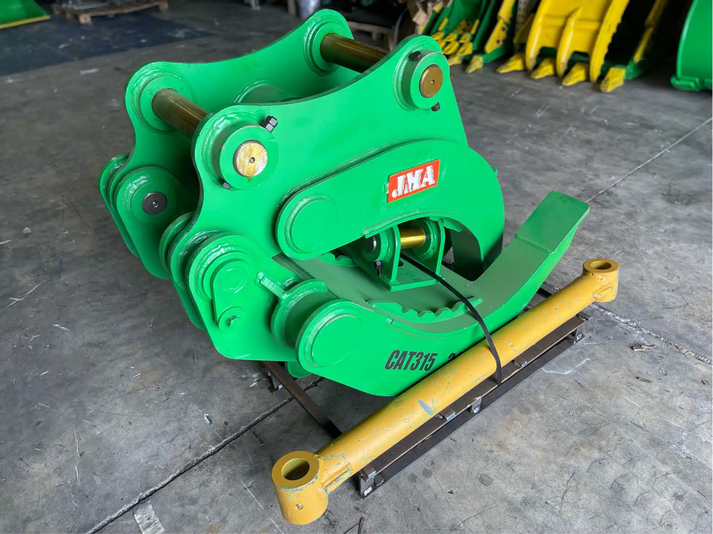 JMA Attachments Mechanical Grapple | Grapple Width 32" inches | Pin Size 60mm | For 10 – 15 Tons Excavators