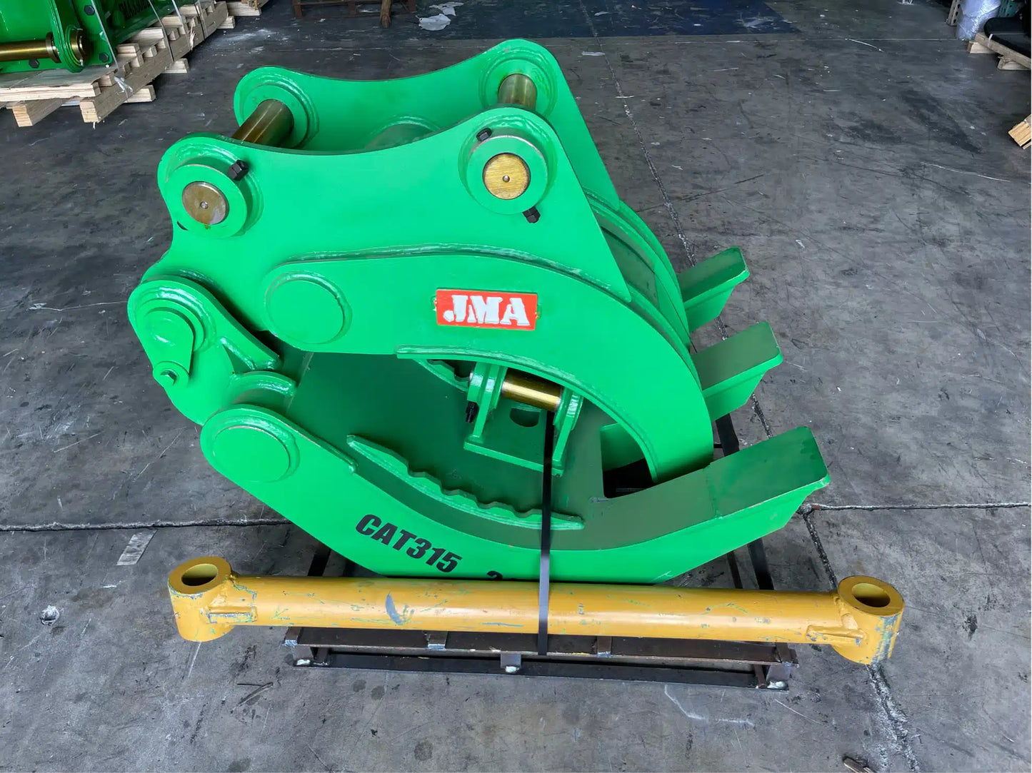 JMA Attachments Mechanical Grapple | Grapple Width 32" inches | Pin Size 70mm | For 15 – 18 Tons Excavators