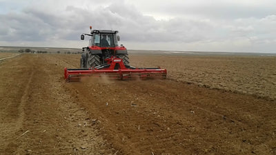 TOSCANO | Folding Rotary Tiller | Model 5300 & 5800 | Work Width 17 To 18.7 Feet | HorsePower 180-300 HP | For Tractor