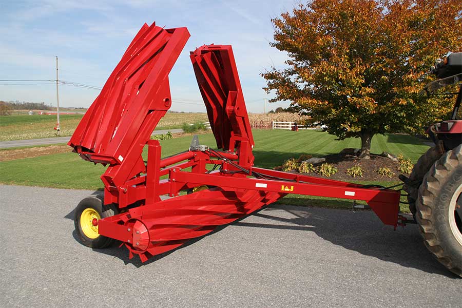 I&J ROLLER CRIMPERS COVER CROP ROLLER STANDARD WIDTHS 8-FT. (3-ROW), 10-1/2-FT. (4-ROW) AND 15-1/2-FT. (6-ROW) FOR TRACTOR