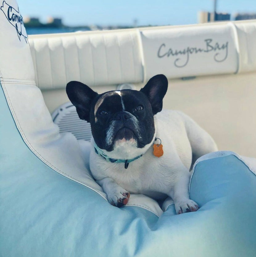 Ocean-Tamer Teardrop Marine Bean Bag Chair | Small, Medium, Long Neck & Large Sizes | 24″–38″ Wide | Durable Marine Vinyl | For Boats, Beach & Home