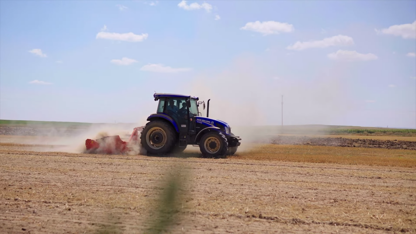 TOSCANO | Stoneburier Rotary Tiller | Model 2200, 2650, 2850, 3100, & 3500 | Work Width 7.05 To 11.22 Feet | HorsePower 80-200 HP | For Tractor