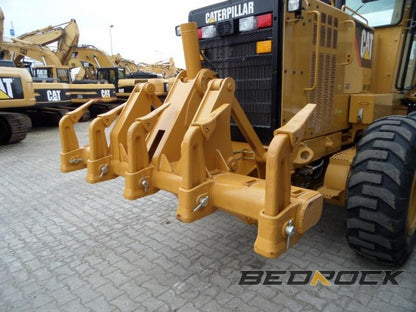 Bedrock Attachments Multi-Shank Ripper | Model MR17 | Width: 89.7" | Weight: 1.2 Ton | For CAT Motor Grader