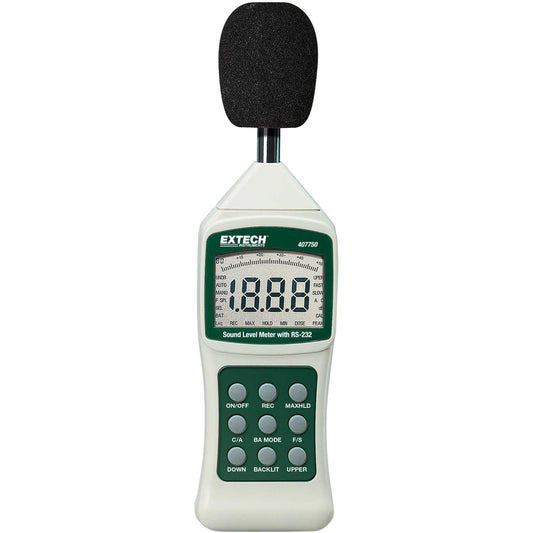 Extech® Sound Level Meter with PC Interface