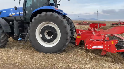 TOSCANO | Heavy Duty Subsoiler | Model 2500/5, 3000/7, 3500/7, 4000/9 & 5000/11 | Work Width 8.2 To 16.4 Feet | HorsePower 170-390 HP | For Tractor
