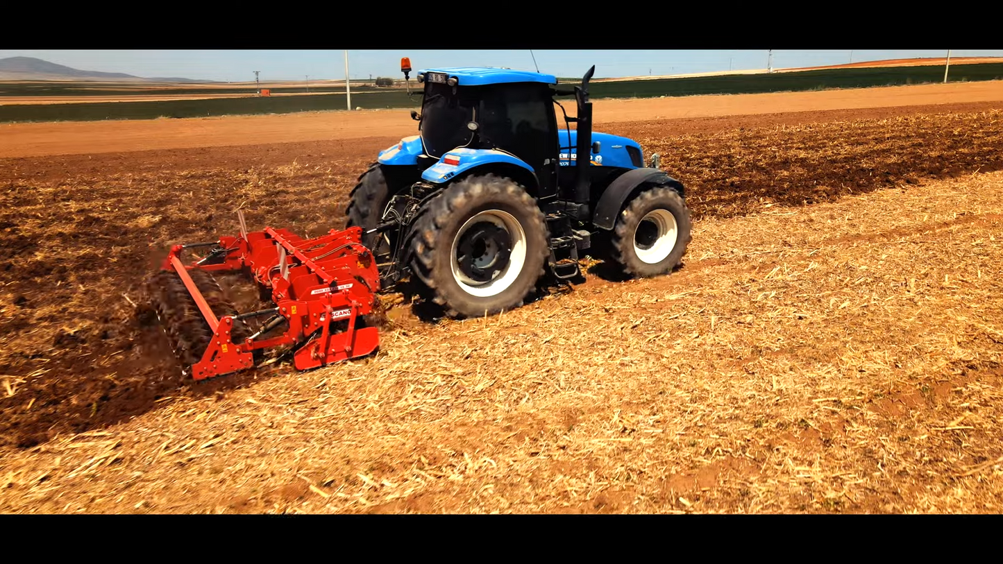 TOSCANO | Subsoiler – Standard | Model 1350/3, 2250/5, 3000/7, 3150/7, 4000/9 & 5000/11 | Work Width 4.43 To 16.24 Feet | HorsePower 70-240 HP | For Tractor