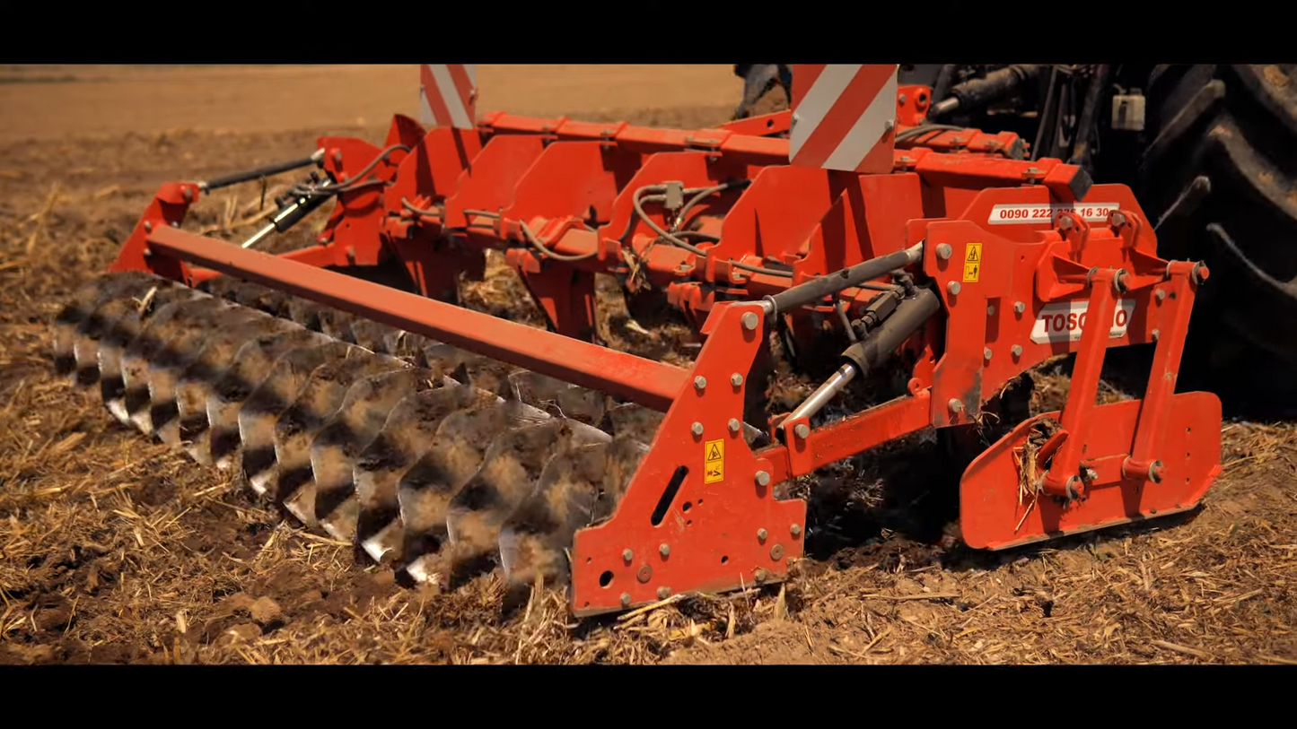 TOSCANO | Subsoiler – Standard | Model 1350/3, 2250/5, 3000/7, 3150/7, 4000/9 & 5000/11 | Work Width 4.43 To 16.24 Feet | HorsePower 70-240 HP | For Tractor