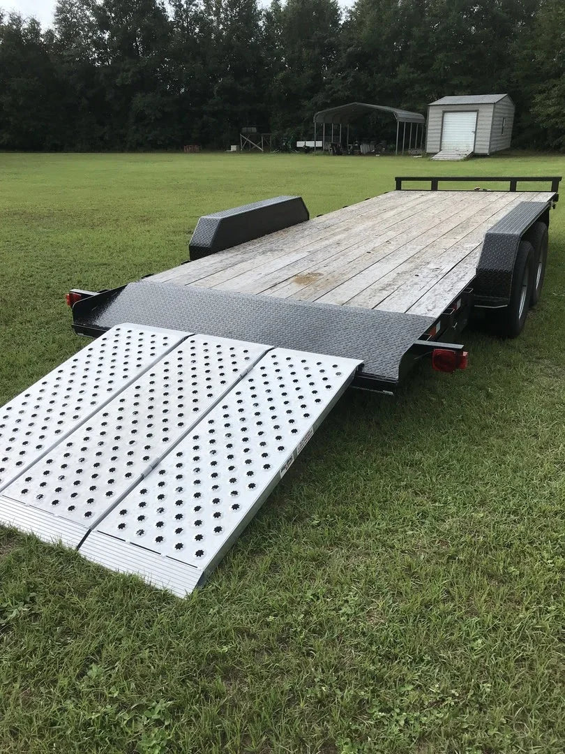 Black Widow Big Boy EZ Rizer™ Folding Motorcycle Ramp | Models TF-6048-EZ & TF-6060-EZ | Size 48" & 60" Wide | Capacity 3,000 lb | Horsepower 4 To 90+ HP | For Motorcycles, ATVs & UTVs