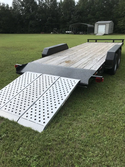 Black Widow Big Boy EZ Rizer™ Folding Motorcycle Ramp | Models TF-6048-EZ & TF-6060-EZ | Size 48" & 60" Wide | Capacity 3,000 lb | Horsepower 4 To 90+ HP | For Motorcycles, ATVs & UTVs