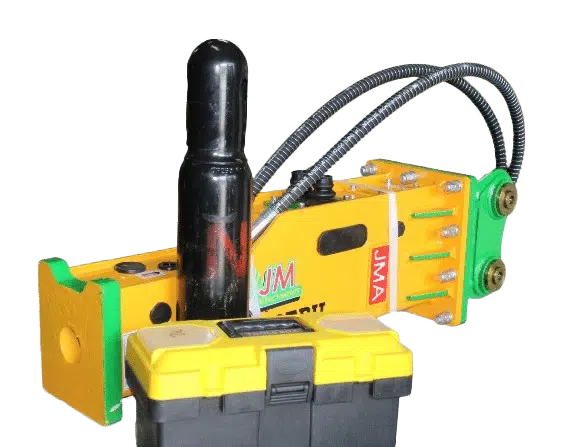 JMA Attachments Hydraulic Hammer | Model JMA-302 EBH | Energy Class 350 Joules | For 1 – 2 Tons Mini Excavators