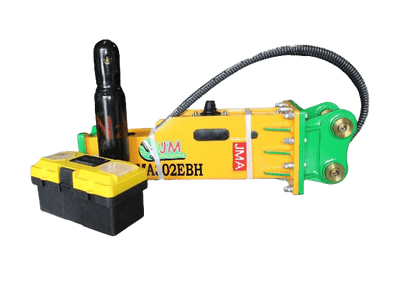 JMA Attachments Hydraulic Hammer | Model JMA-302 EBH | Energy Class 350 Joules | For 1 – 2 Tons Mini Excavators