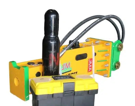 JMA Attachments Hydraulic Hammer | Model JMA-302 EBH | Energy Class 350 Joules | For 2 – 3 Tons Mini Excavators