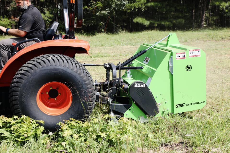 STEC Flail Mowing Paddles & Verticutting Blades | Model FVC-130 56" | for Tractor