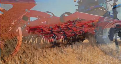 TOSCANO | Heavy Type Folding Spring Cultivator | Model 4000, 5000, 6000 & 7000 | Work Width 13.29 to 22.14 Feet | HorsePower 100-300 HP | For Tractor