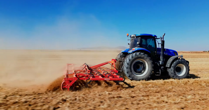 TOSCANO | Heavy Type Folding Spring Cultivator | Model 4000, 5000, 6000 & 7000 | Work Width 13.29 to 22.14 Feet | HorsePower 100-300 HP | For Tractor