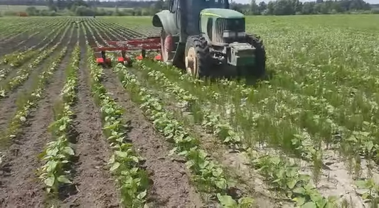 TOSCANO | Folding Spring Cultivator | Model 4100, 6100 & 8100 | Work Width 13.45 to 26.57 Feet | HorsePower 90-160 HP | For Tractor