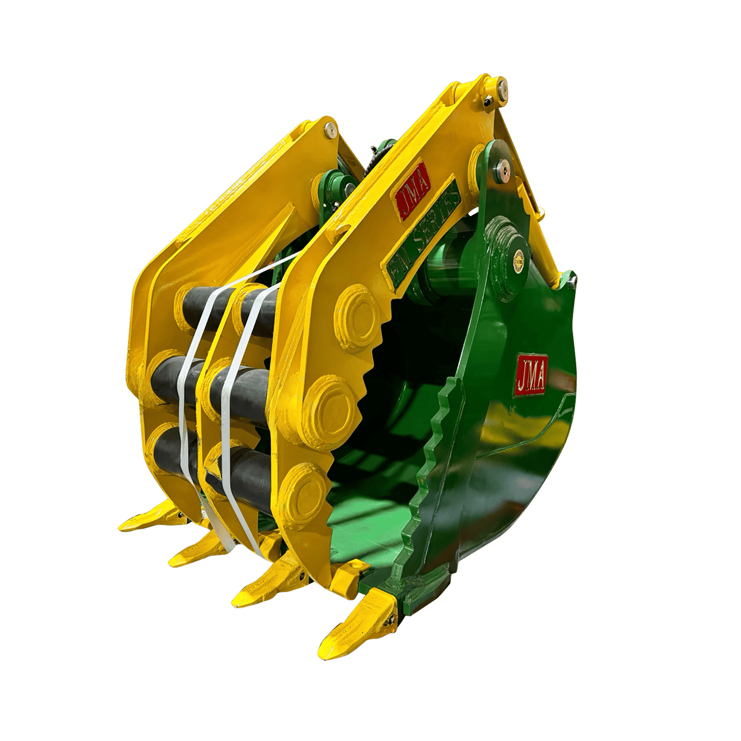 JMA Attachments Claw Bucket | Bucket Width 36″ & 42″ Inches | For 10 – 15 Tons Excavators