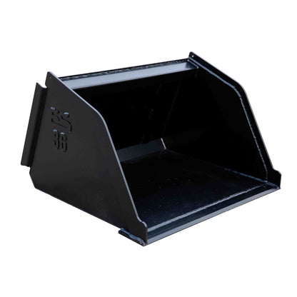 Express Steel | Snow/Mulch Bucket | Model Mini Bobcat | SKU ES-MBSMB-0036 | Width 36" | Hydraulic Flow 10 To 20 GPM | For Mini Skid Steers