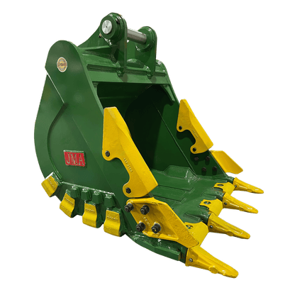 JMA Attachments Severe Duty Bucket | Bucket Width 30", 36", 42", 48", 54" & 66" Inches | For 16 – 25 Tons Excavators