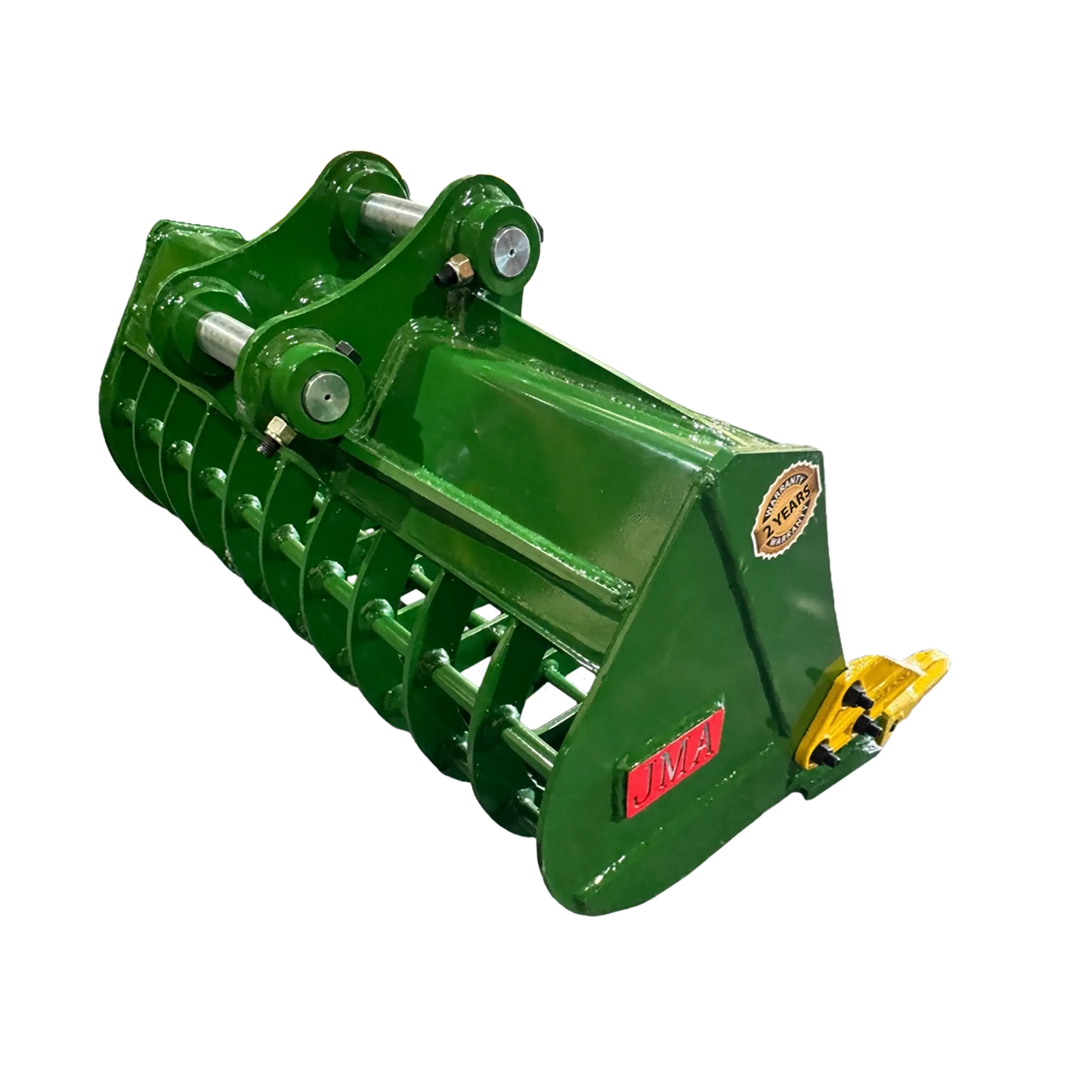 JMA Attachments Skeleton Bucket with Teeth | Bucket Width 36", 48", 60" inches | Pin Size 45mm | For 5 – 6.5 Tons Mini Excavators