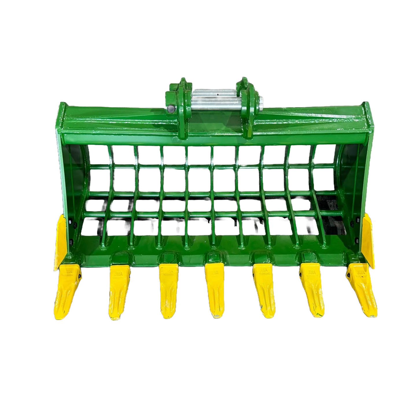 JMA Attachments Skeleton Bucket with Teeth | Bucket Width 36", 48", 60" inches | Pin Size 45mm | For 5 – 6.5 Tons Mini Excavators