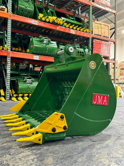 JMA Attachments Skeleton Bucket with Teeth | Bucket Width 36