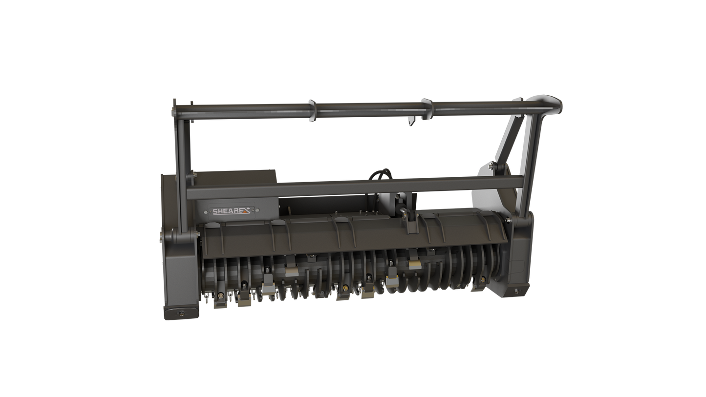 SHEAREX HM-70SV–SKID STEER MULCHER | 125HP | WIDTH 74.75 FOR SKID STEER