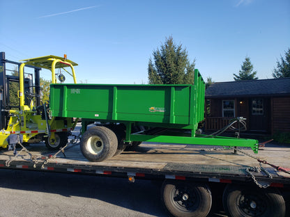 TurfTime Dump Trailer | Model  DT-12 | 108"L x 78"W | 12,000lb GVW | 4.5yd Capacity Heavy Duty | For Tractor