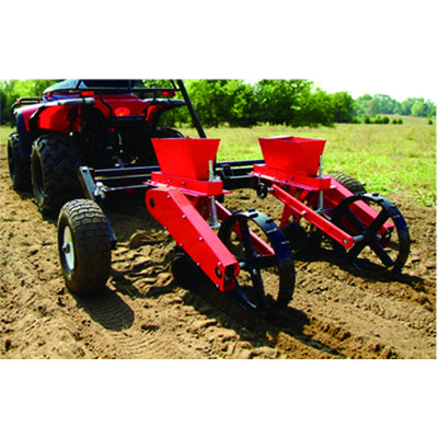 Field Tuff Corn and Bean Planter ATV-CBP | Towing Power 20-30 HP | For ATV/ UTV/ Lawn Tractors