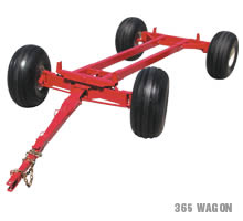 Horst Wagons 15, 20, and 24 Ton 4-Wheel Wagon Gear With Road Flex Suspension | Less Rims/Tires