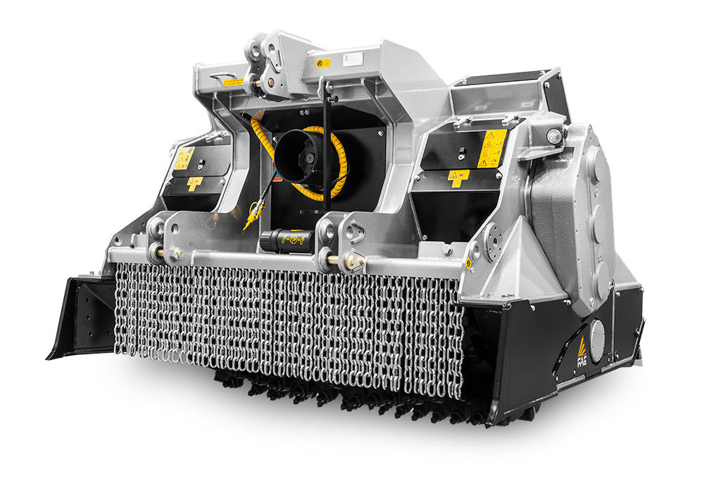 FAE | RSH/HP Stone Crusher | Model 200 To 250 | Width 83" To 101.9" | Crushed Depth Up to 20" | Horsepower 360 To 500 HP | For Tractors